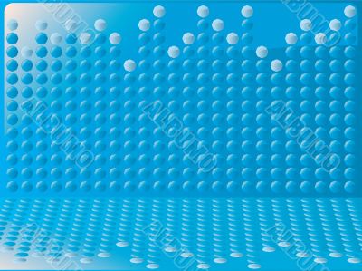 blue bubble graph