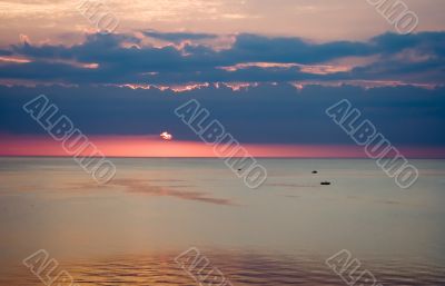 colorful sunset
