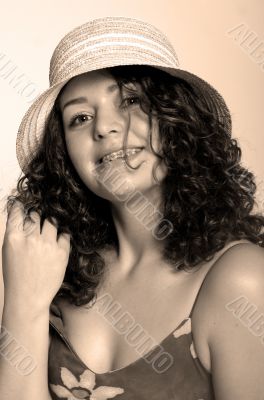 happy woman