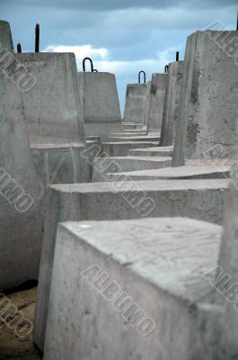 cement blocks
