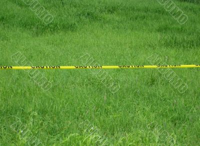 Yellow tape