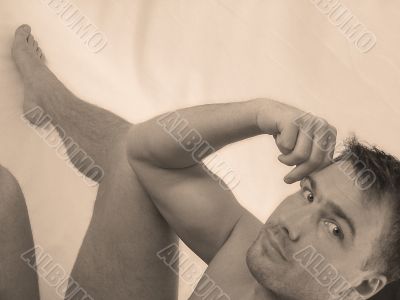 nude of a man