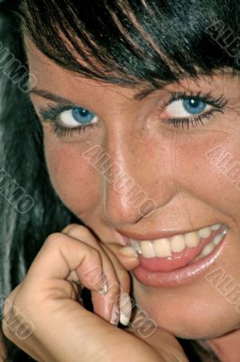 Happy woman