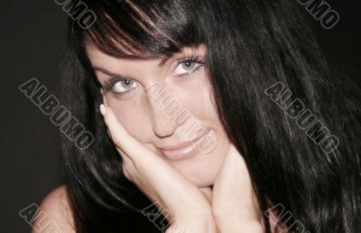 smiling woman