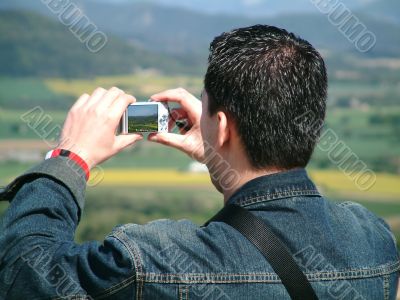 Taking a picture