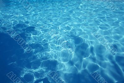 Swimming pool water