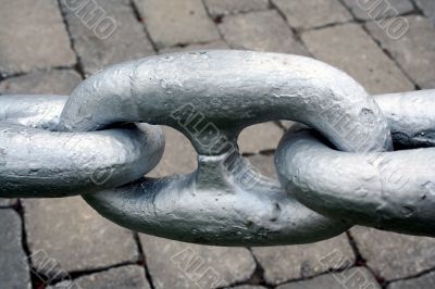 Ship anchor chain