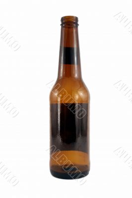 Brown beer bottle