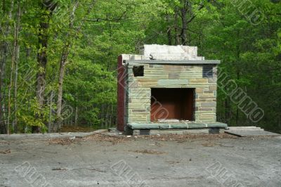 Abandoned Fireplace