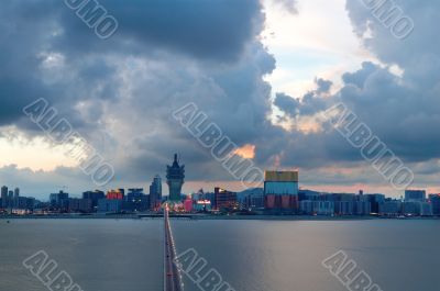 Macau city view