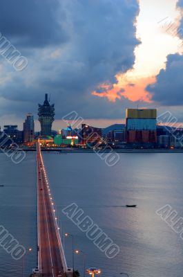 Macau city view