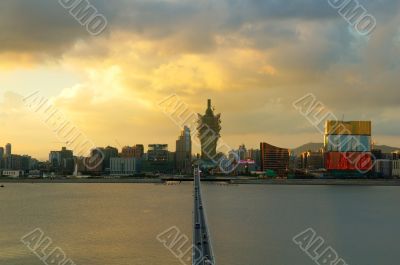 Macau city view