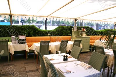 French outdoor cafe