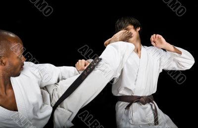 Karate fight