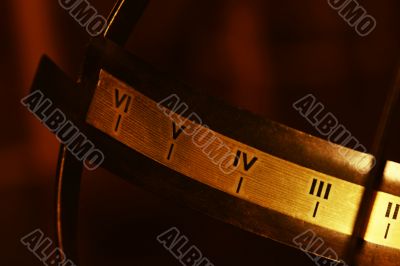 Antique sundial