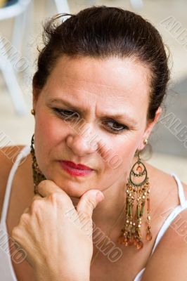 Mid age woman