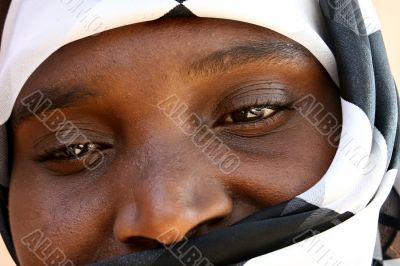 african muslim woman