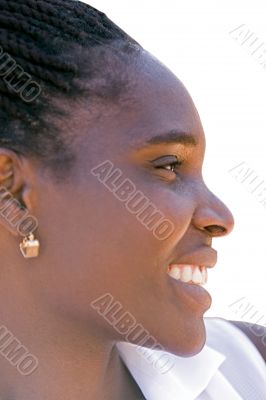 African woman portrait