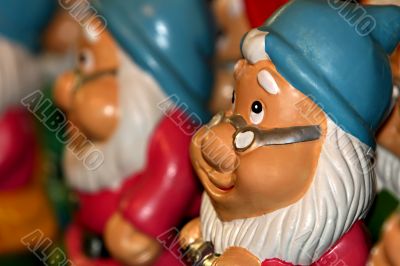 santa dwarf figures