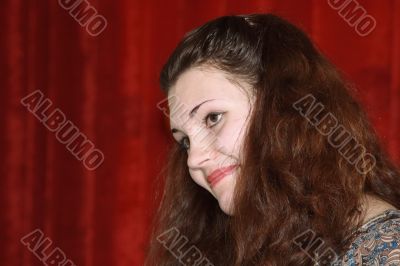 Dark-haired woman