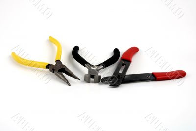 Pliers and wire cutters