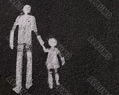 Father with child