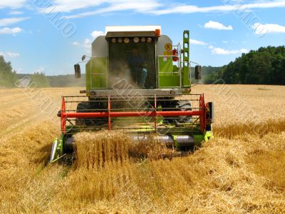 combine harvester