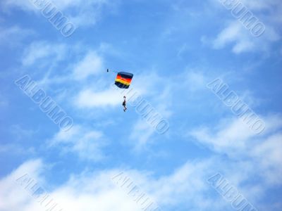 parachutist