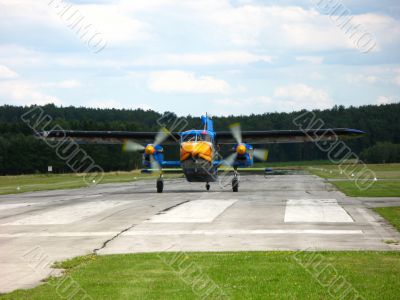 sporting airplane