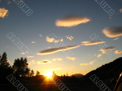 nice sunset