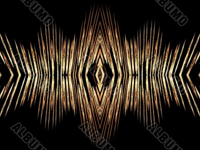 Golden Diamond Weave