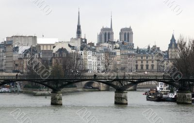 Paris in winter