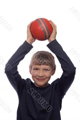 Boy with a ball