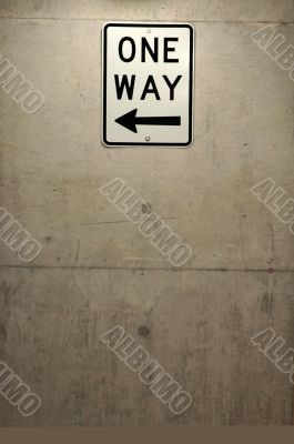 one way