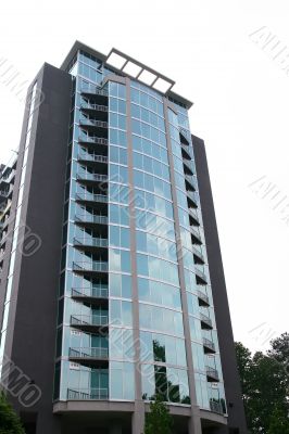 Glass Apartment Building