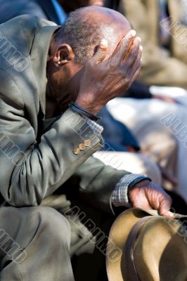 old african man