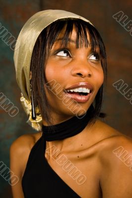 african girl portrait