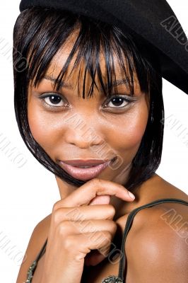Young African American girl