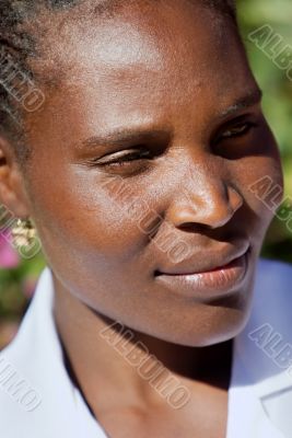 young African woman