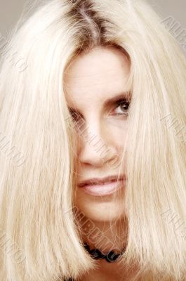 Blond woman