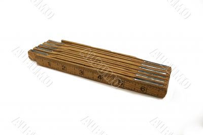 Wooden Folding Ruler