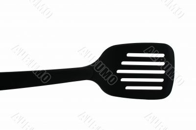 Black Plastic Spatula