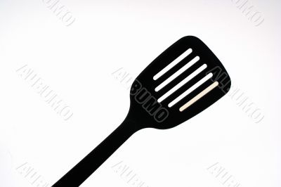 Black Plastic Spatula
