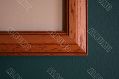 Picture frame corner