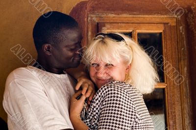 interracial couple
