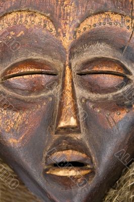 antique African mask