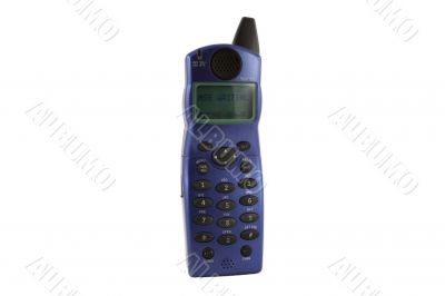 Blue Cordless Phone