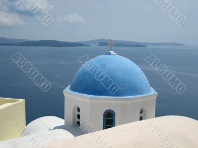 Church in Oia, Santorini