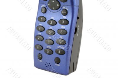 Blue Cordless Phone