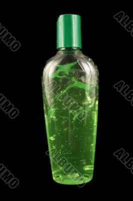 Bottle of aloe gel